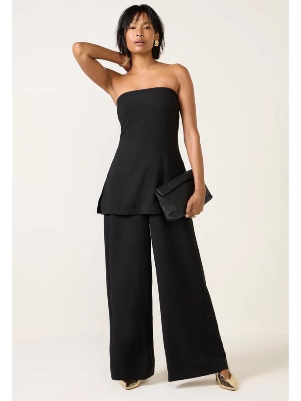 Hutch Jess Strapless Jumpsuit - size 10